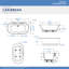 Dreamline Caribbean 66 In. W X 36 In. D Freestanding Bathtub In White