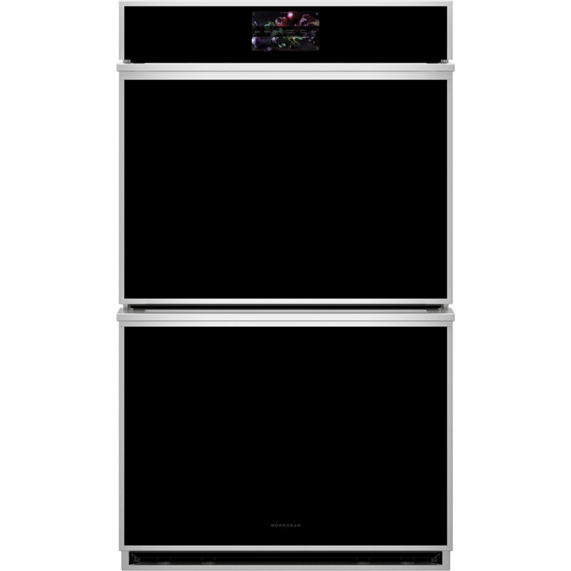 Monogram 30" Minimalist Double Wall Oven With Flush Vent Trim Accessory