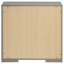 Table de chevet 2 tiroirs Pierce Grey-959711092