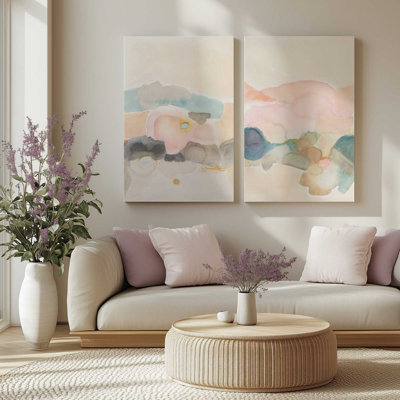 Ensemble de 2 pastel pastel