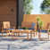Andralyn Acacia 4 - Person Patio Conversation Sets with Cushions