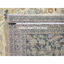 Jaune noué à la main/bleu marine/brun 13 pi 7 po x 23 pi Tapis décoratif