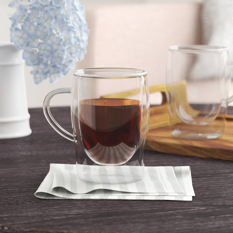 10 oz. Tasse à café à double paroi