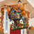Automne orange/gris/bleu