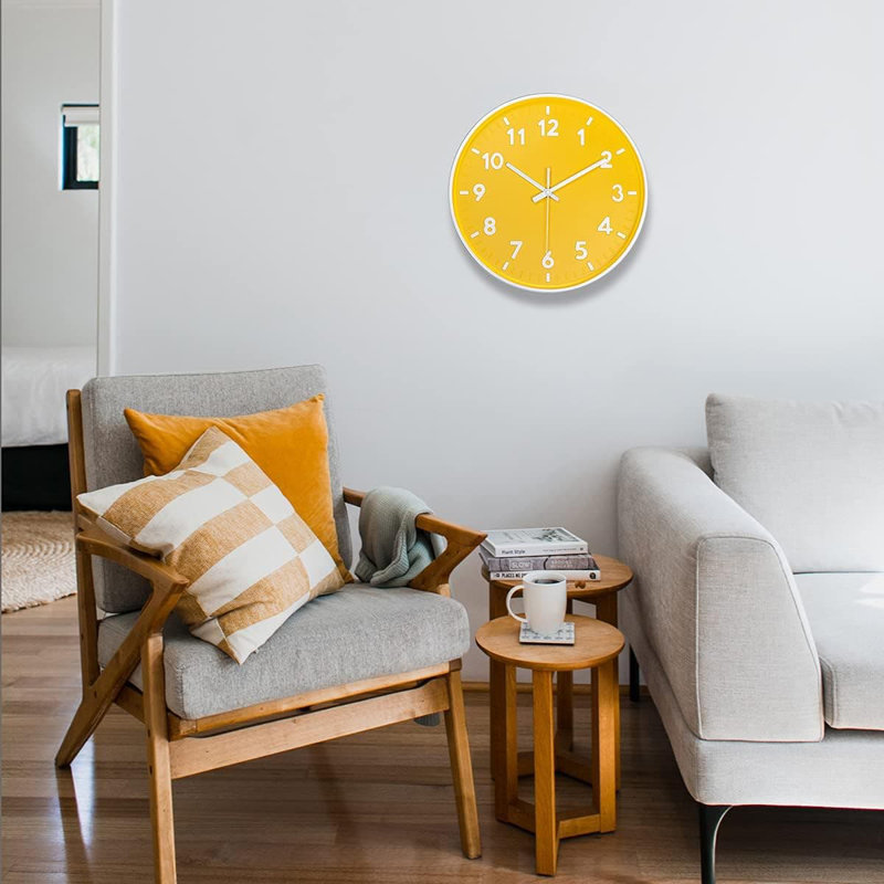 Wall Clock, Yellow