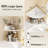 Bathroom Countertop Ceramic Tray Fan-Shaped Corner 2-Tier With Marble Pattern Vanity Skincare Perfume Organizer and Makeup Storage-622584036