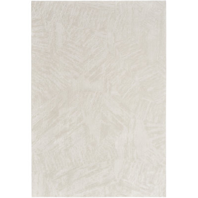 Indoor Ivory Modern Abstract Rug