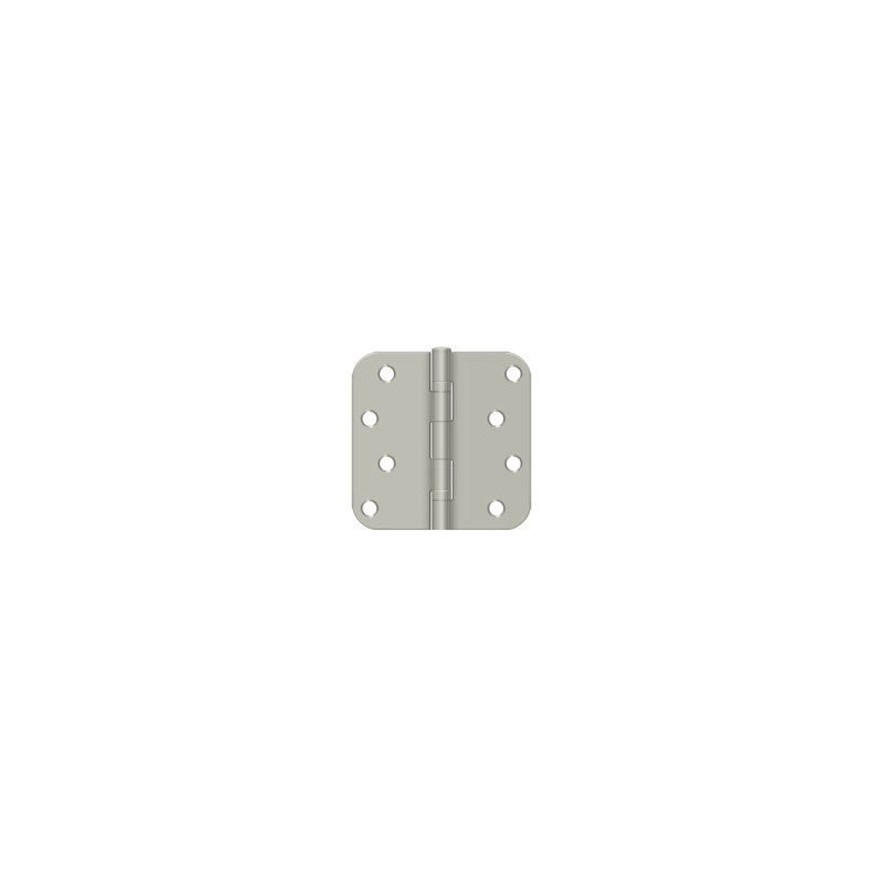 64'' x 64'' Steel Surface Mount Hinge, Brushed Nickel