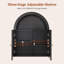 Armoire murale de salle de bain arquée-1374055514