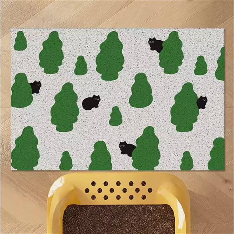 Tapis de litière en plastique, H 0,3 po x l 35,43 po x P 23,62 po