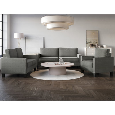 Roldao 3 Piece Living Set