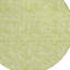 Tapis extérieur rond lavable floral 8 pi vert et ivoire artichaut