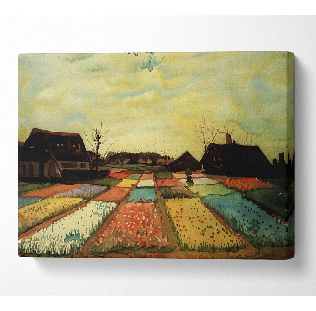 Van Gogh Blumenzwiebelfelder - Kunstdrucke auf Leinwand