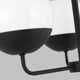 Avoca 3 Light Metal Dimmable Chandelier