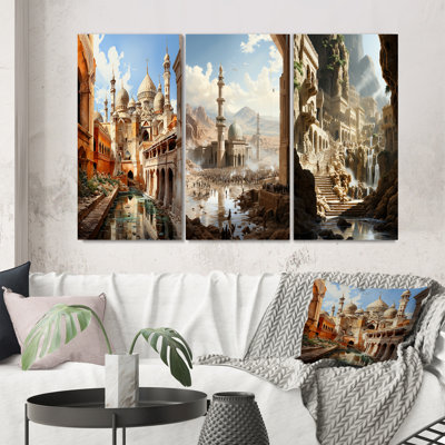 Art de l'Islam, ensemble de 3 pièces