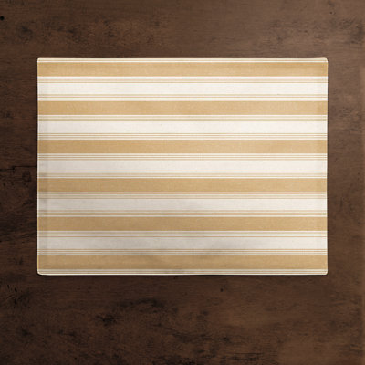 Polyester Striped Rectangle Placemat