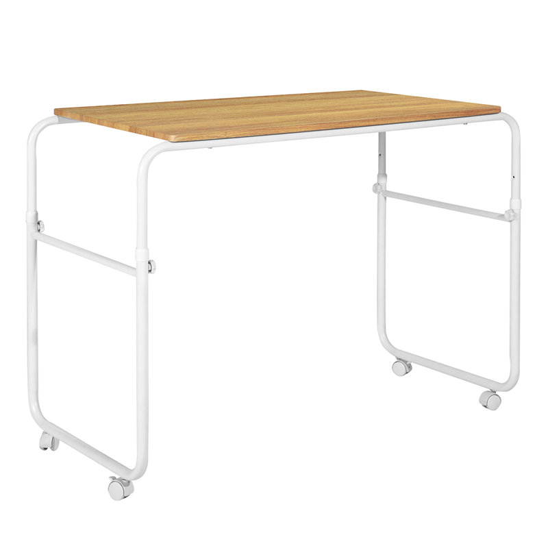 Acworth Metal Base Computer Desk, White