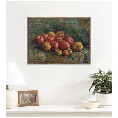 «Apples 1887 Vincent van Gogh» par Nostalgia Prints, reproduction d'art sur toile encadrée