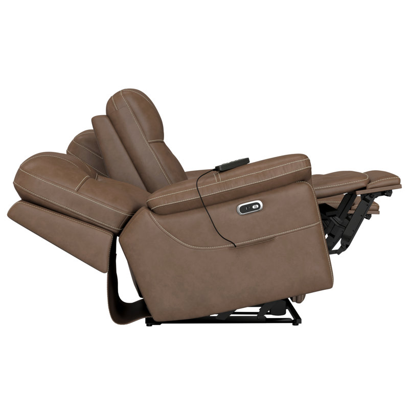 Brown Zero Gravity Dual Power Sofa