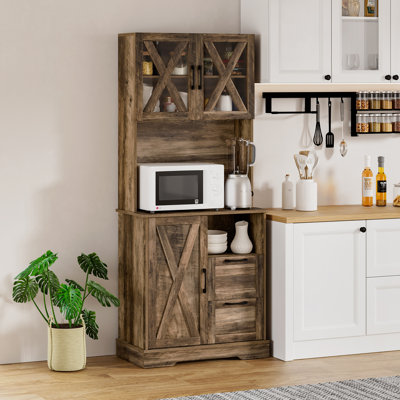 Tarisha 71" Kitchen Pantry