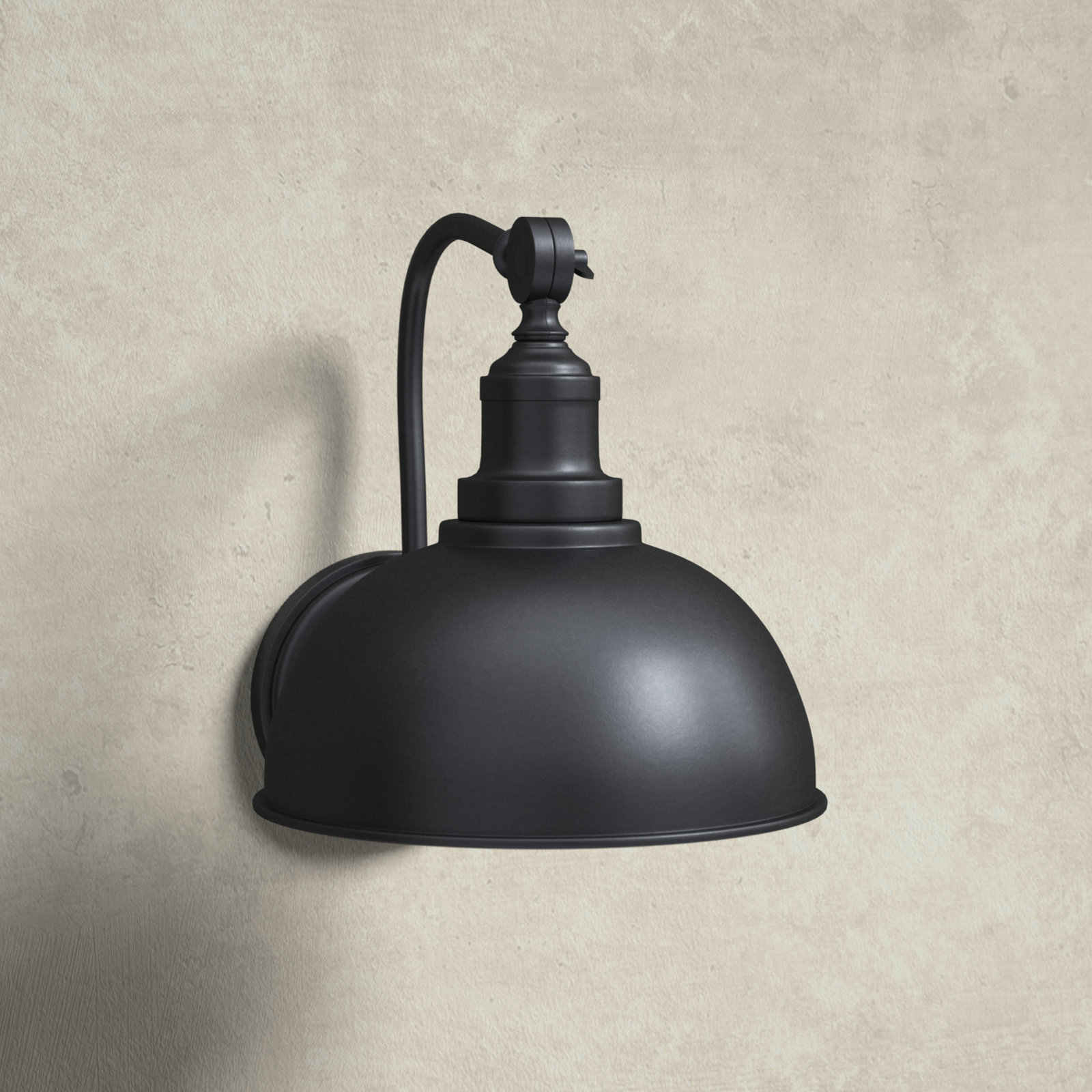 Petal Single Light Dimmable Armed Sconce