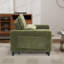 Chaise longue, fauteuil et fauteuil en velours côtelé Accent-1001919792