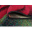 Tapis abstrait rouge et bleu Weisman-25723761