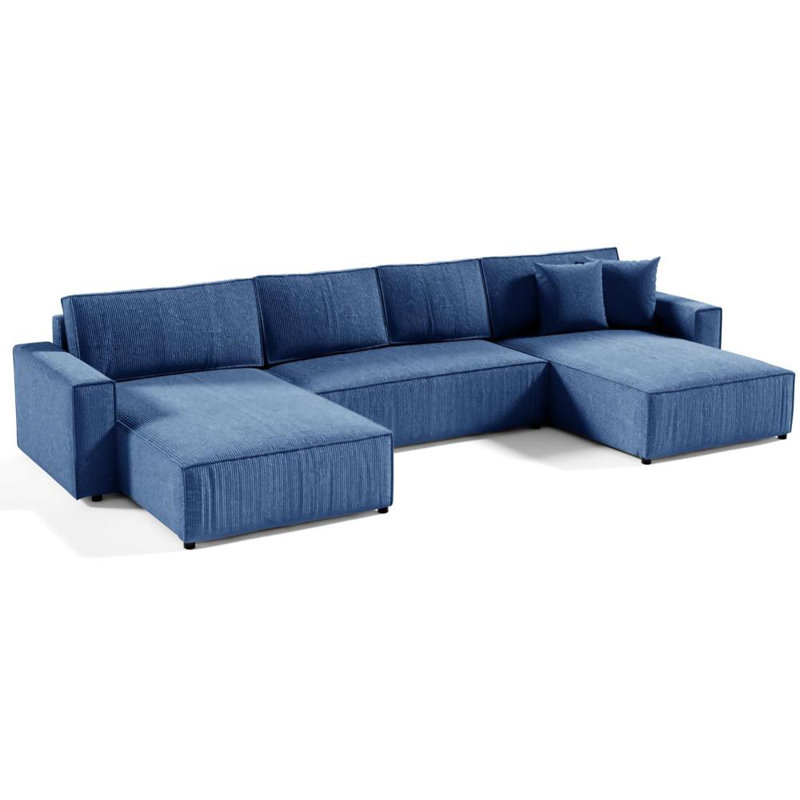 Beyazit 6 Seater Sofa Bed, Blue