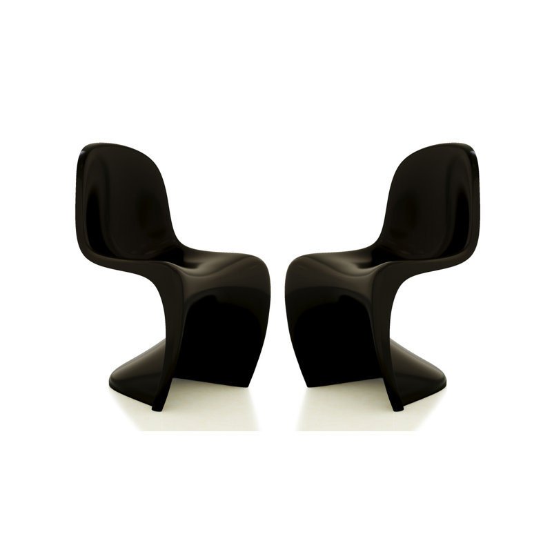 Chaise d'appoint Fiveish, Noir