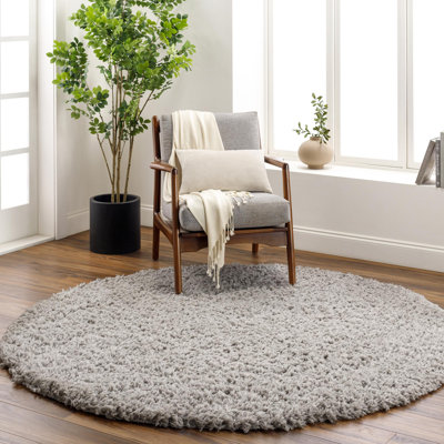 Gilkey Machine-Woven Gray Area Rug
