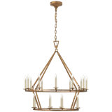 Chapman & Myers Darlana Two-Tier Chandelier