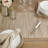 Bevis Shimmering Woven Nubby Natural Table Runner-325266926-278641649
