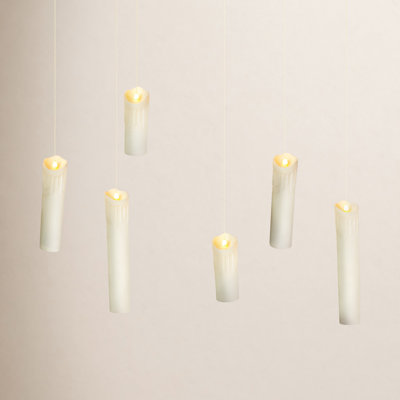 Flameless Taper Candle Set