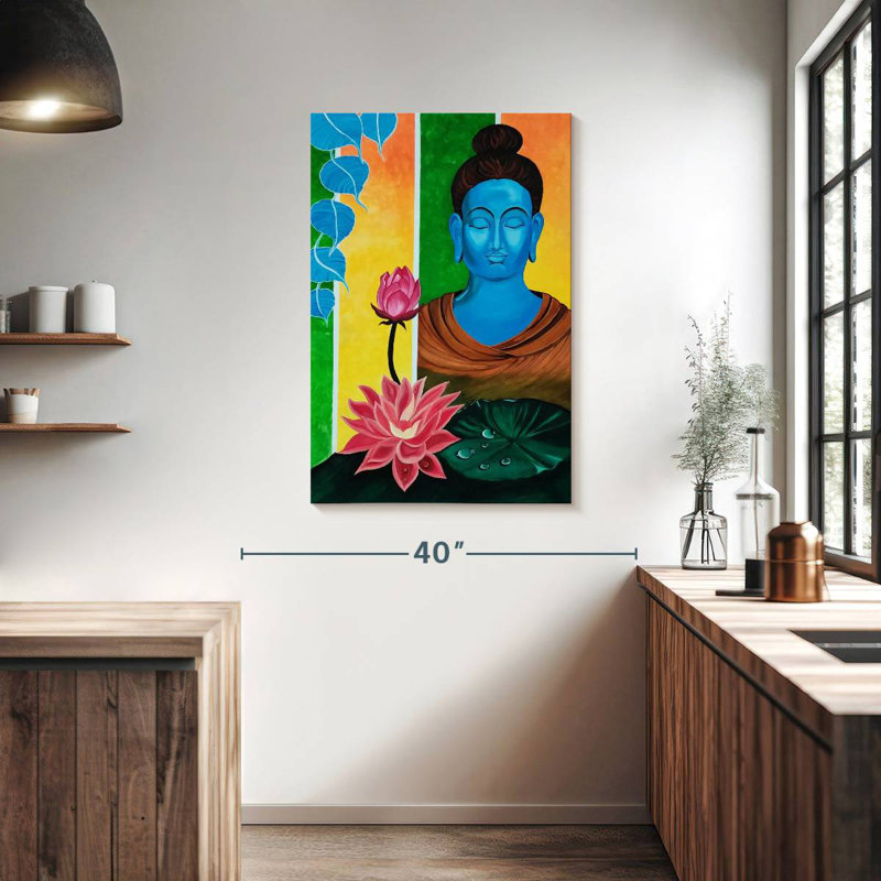 Bouddha de Gautam, H 39 po x l 26 po