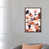 Classic Brown Wood Framed Canvas