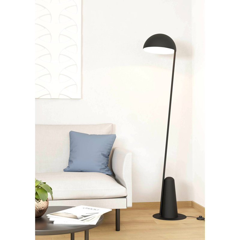 Julmice 163.5cm Black Arched Floor Lamp