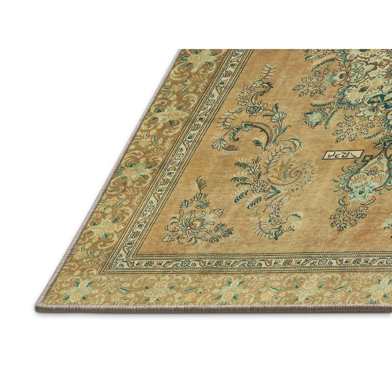 Abdul- Abstract Indoor Rug, Rectangle 5' x 7'