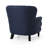 Michaelson Upholstered Armchair with Ottoman-1151773694