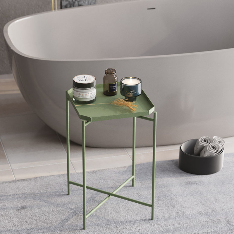 Glorias Coffee Table, 56" H x 46" W x 46" D, Green