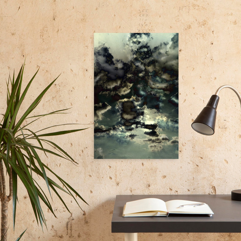 Contemporary Art Bold Modern Abstract Nature Landscape Wall Art 1 Piece Wrapped Canvas Wall Art, 60.96 cm H x 40.64 cm W
