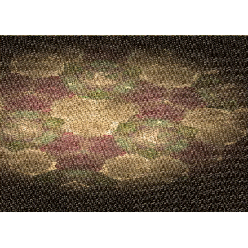 Tapis 100% à motif lavable à la machine 2989, Rectangle 3 pi x 5 pi
