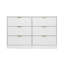 Commode à 6 tiroirs, commode pour chambre à coucher, salon, couloir et vestibule Simply Modern-1391423060
