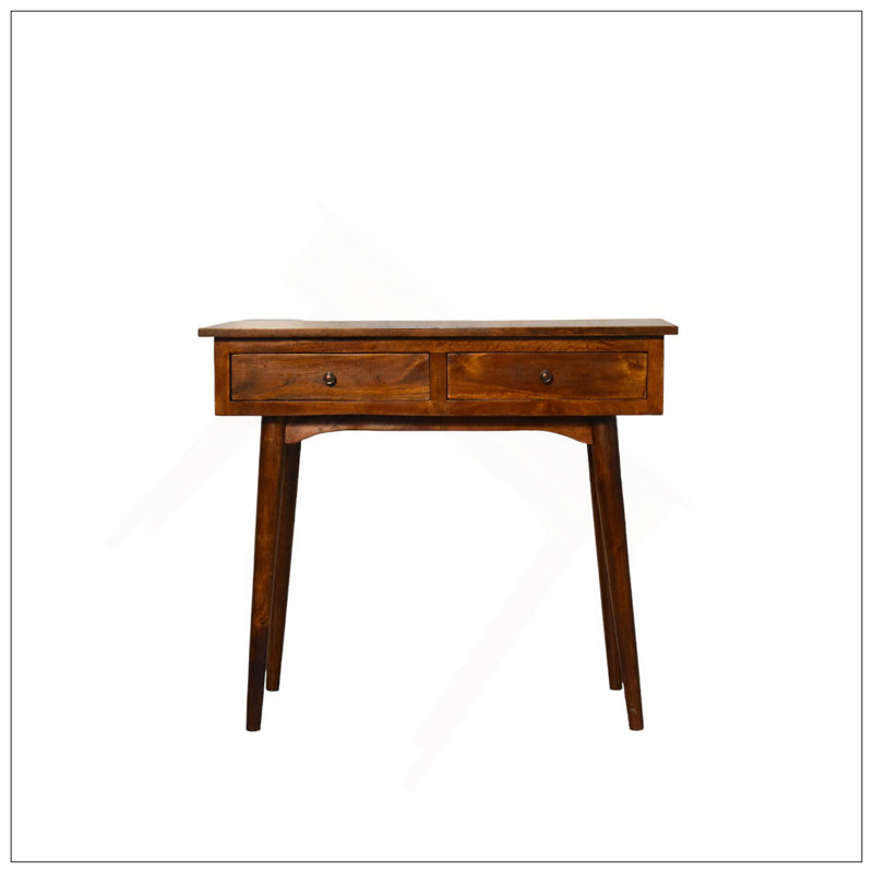 Chestnut Hallway 2 Drawer Console Table