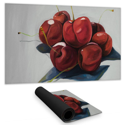 Pile of cherries - 14.00"x24.25" Desk mat