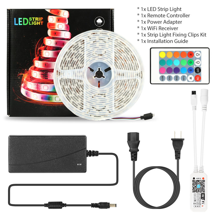 RGB Control Power Kit for AC Plug-in LED Strips