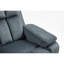 Grands fauteuils inclinables en chenille avec chaleur, massage et rangement pour la détente à la maison