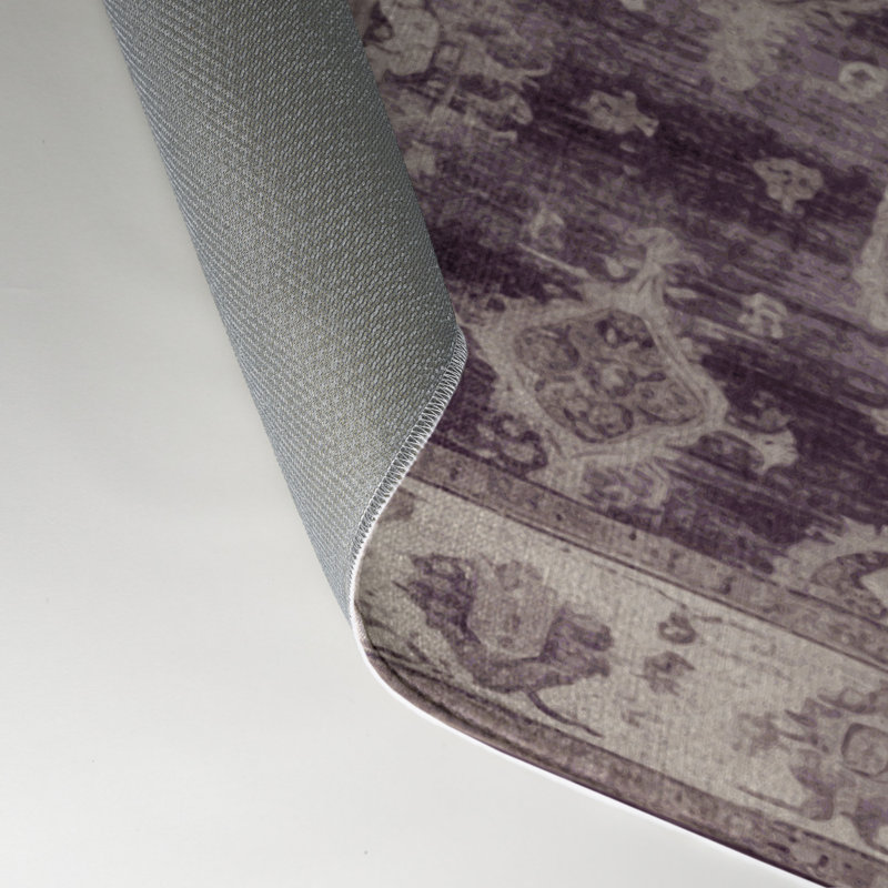 Tapis gris intérieur et extérieur surteint, Rectangulaire 3 pi x 5 pi