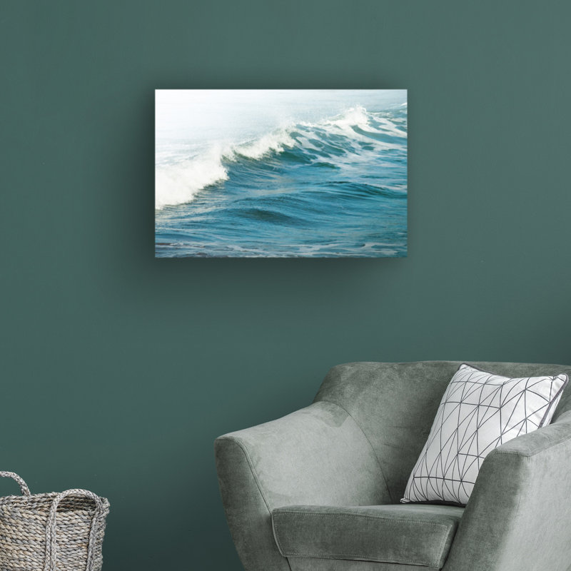 «White Oceans 66» par Ian Winistanley - photographie sur toile tendue, H 22 po x l 32 po x P 2 po