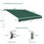 Auvent de patio pour auvent pour auvent rétractable manuel-740004941-780083257