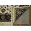 Luxueux tapis ivoire de style traditionnel avec de riches ornements floraux 4 x 6